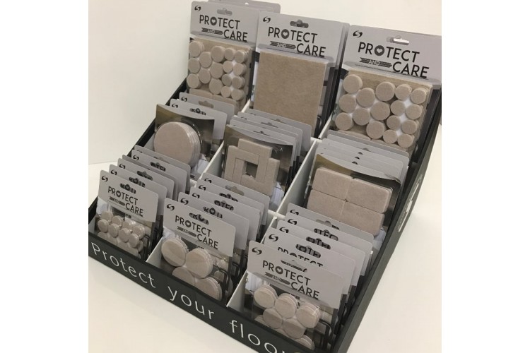 90-Packet Self-Adhesive Felt Display Stand Standard – STR100